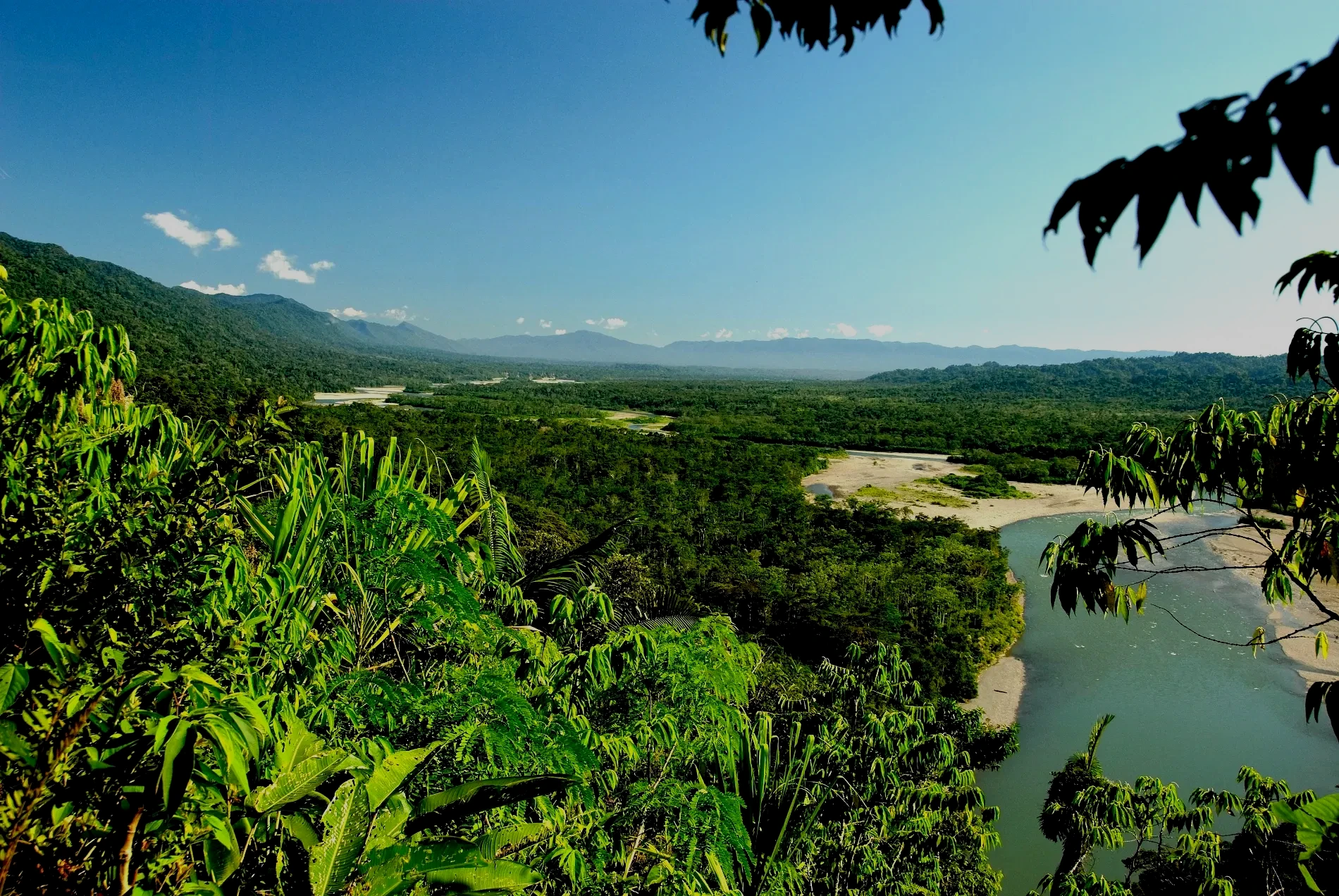 Adventure tour landscape in Peru