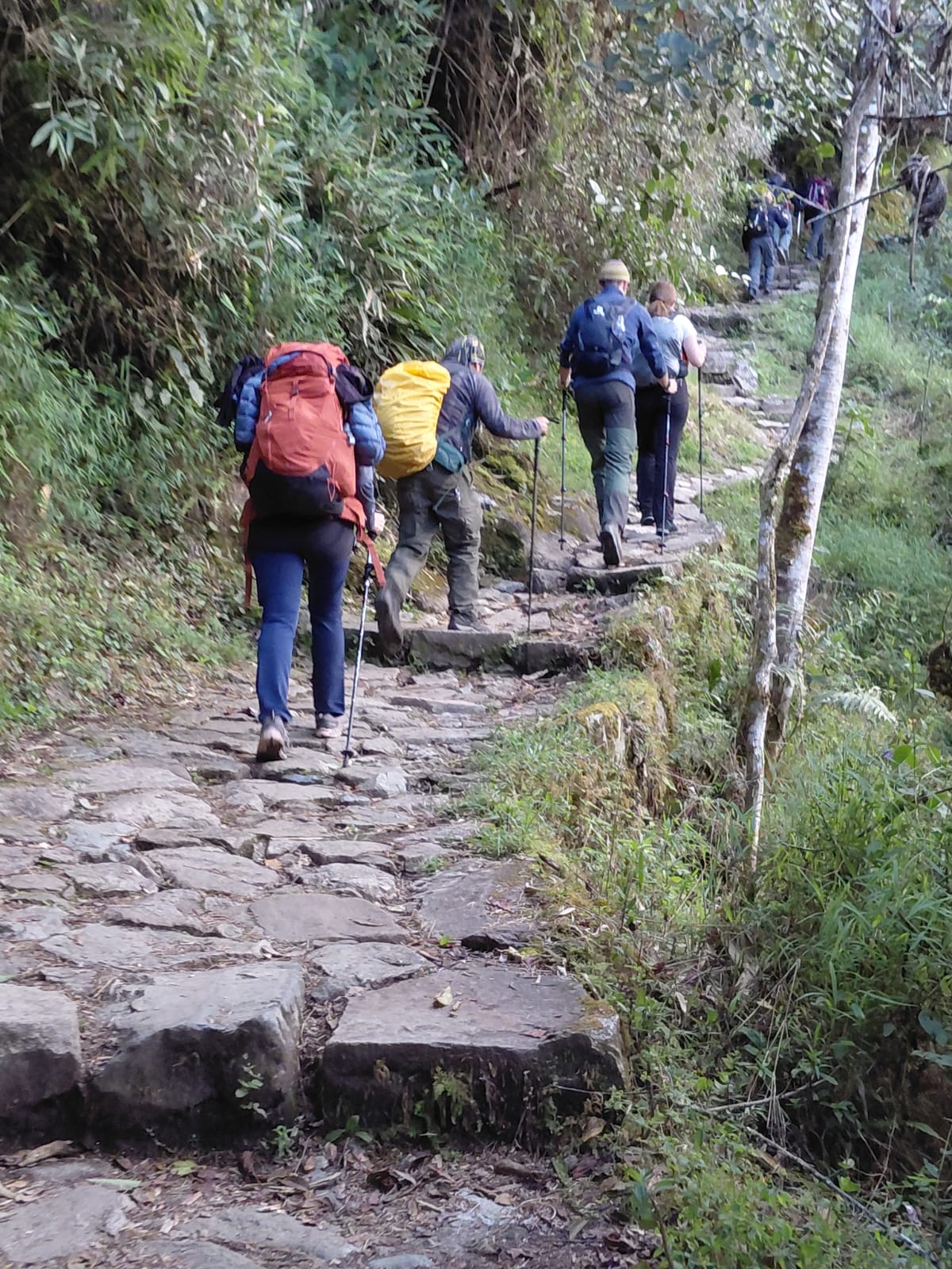 Inca Trail archaeological site